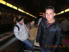 In the metro