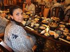 Miyajima - Traditional japanese ryokan - Dinner in yukatas