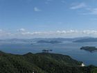 Miyajima - View from mount Misen - Hiroshima bay