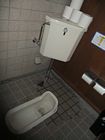 Traditional asian toilet