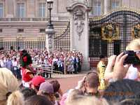 Buckingham Palace Square - The guard change