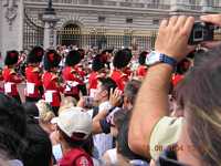 Buckingham Palace Square - The guard change