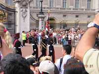 Buckingham Palace Square - The guard change