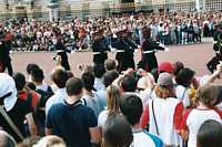 Buckingham Palace Square - The guard change