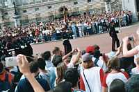 Buckingham Palace Square - The guard change