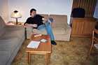 At home