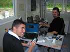 First working day - adjusting the system