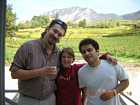 After the first demonstration of the system - Me, Susanna and Simon