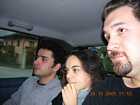 Going to Trento - Simon, Aude and me