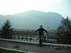 The monastery backyard - View on San Michele