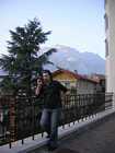 The monastery backyard
