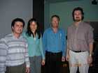 After the presentation - With Ilaria and Igal