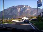 The road in the mountains