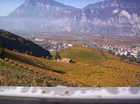 The road in the mountains
